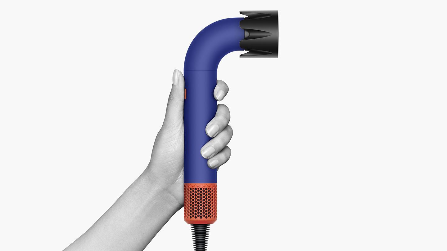 Dyson Supersonic R Professional Hair Dryer in Vinca Blue/Topaz