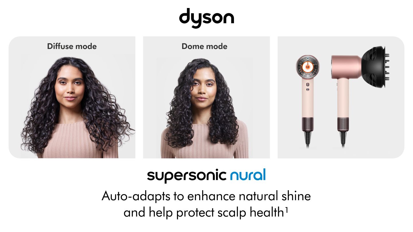 Dyson Supersonic Nural Hair Dryer in Ceramic Pink/Rose Gold
