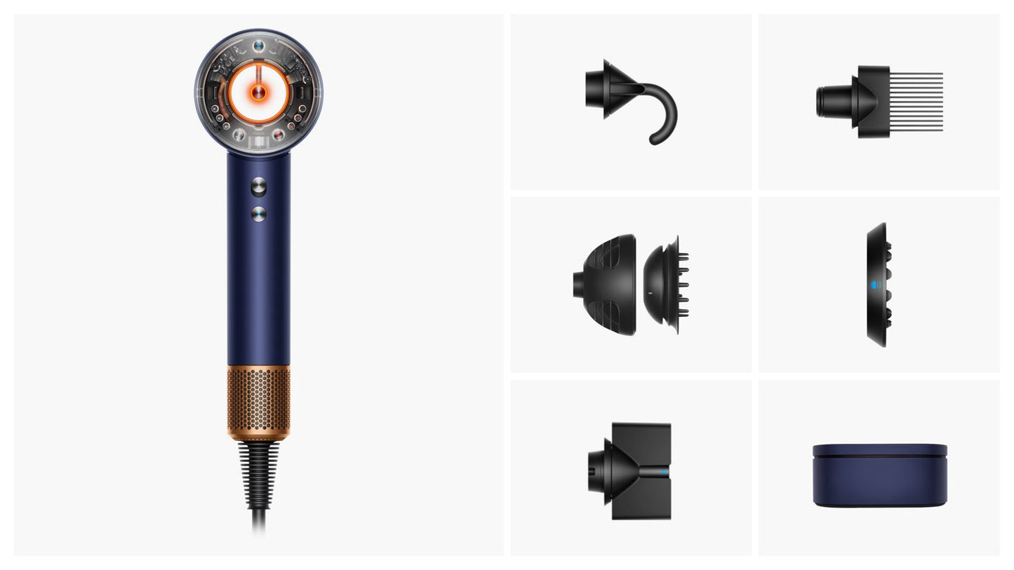 Dyson Supersonic Nural Hair Dryer in Vinca Blue Topaz